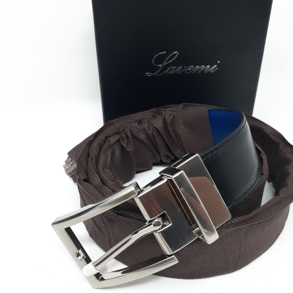 LAVEMI Mens  Belt Reversible Belt - Picture 8 of 10